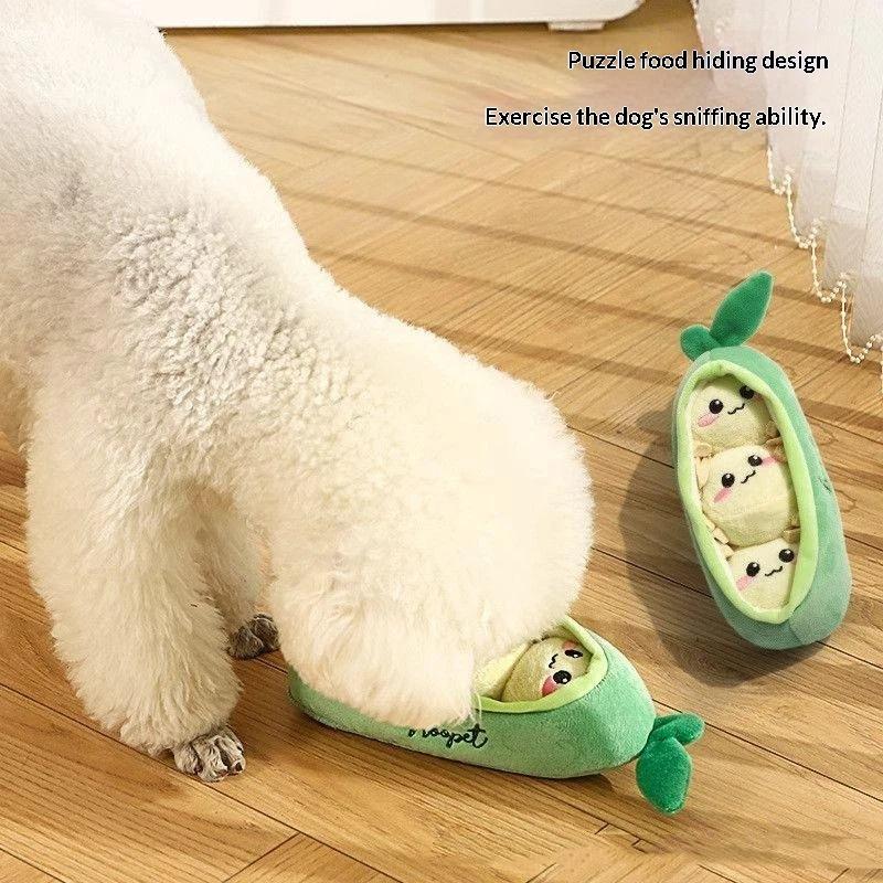 لعبة قطيفة صغيرة للكلاب على شك - مراجعة Interactive Squeaky Plush Dog Toy وسعره