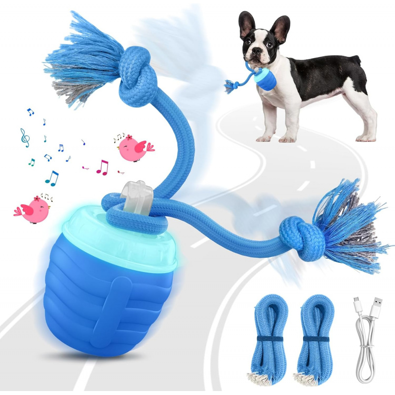 لعبة كلاب تفاعلية متحركة تلقائ - مراجعة Automatic Moving Dog Ball وسعره