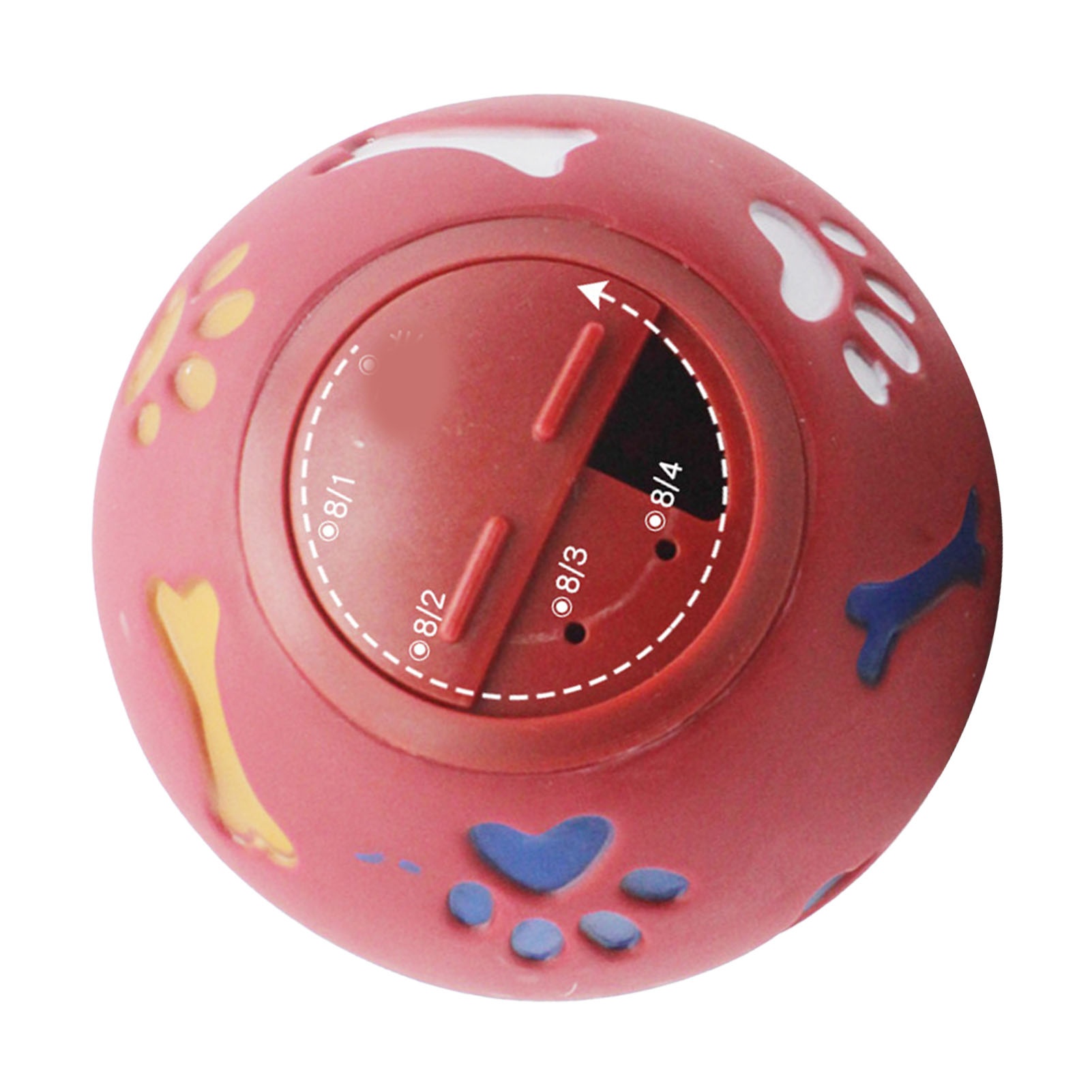 كرة توزيع مكافآت للكلاب، تغذية - مراجعة Rubber Treat Dispensing Dog Toy وسعره