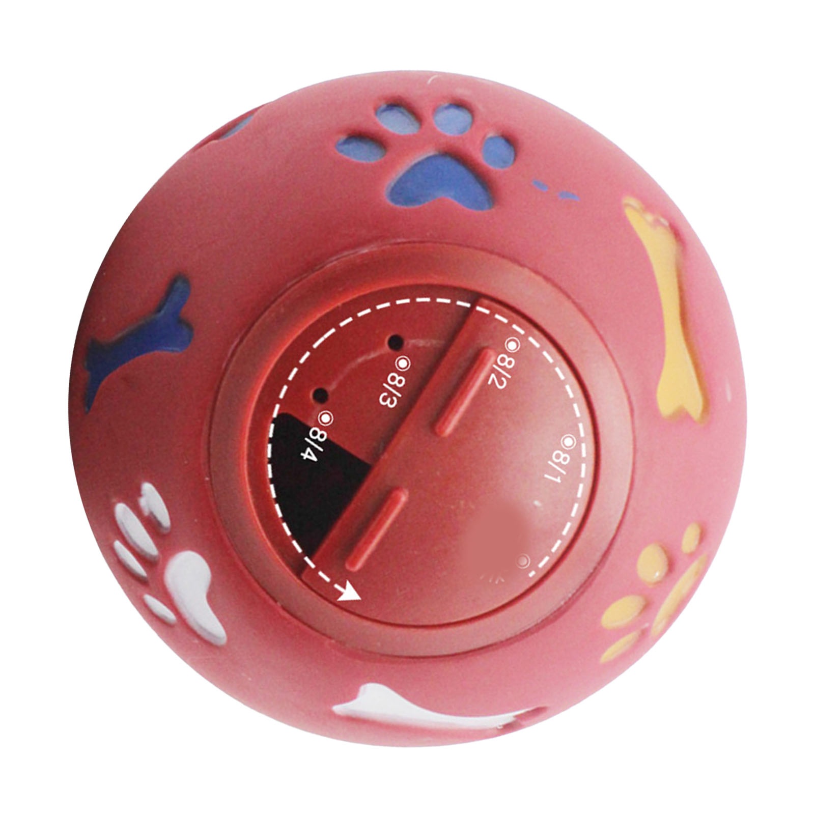 كرة توزيع مكافآت للكلاب، تغذية - مراجعة Rubber Treat Dispensing Dog Toy وسعره