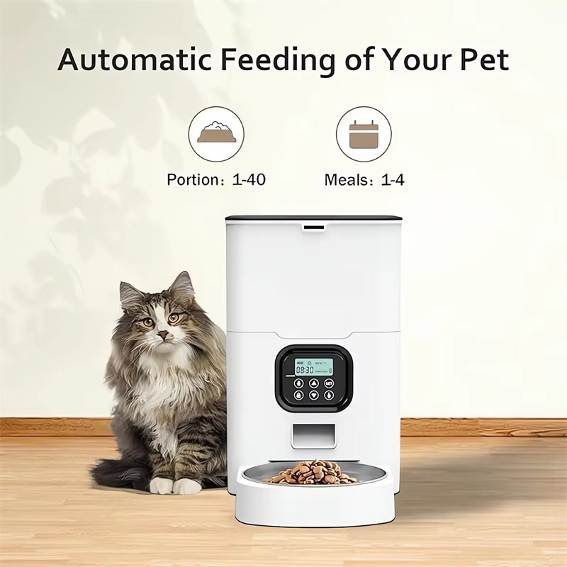 موزع طعام ذكي للحيوانات الأليف - مراجعة Pet Feeders وسعره