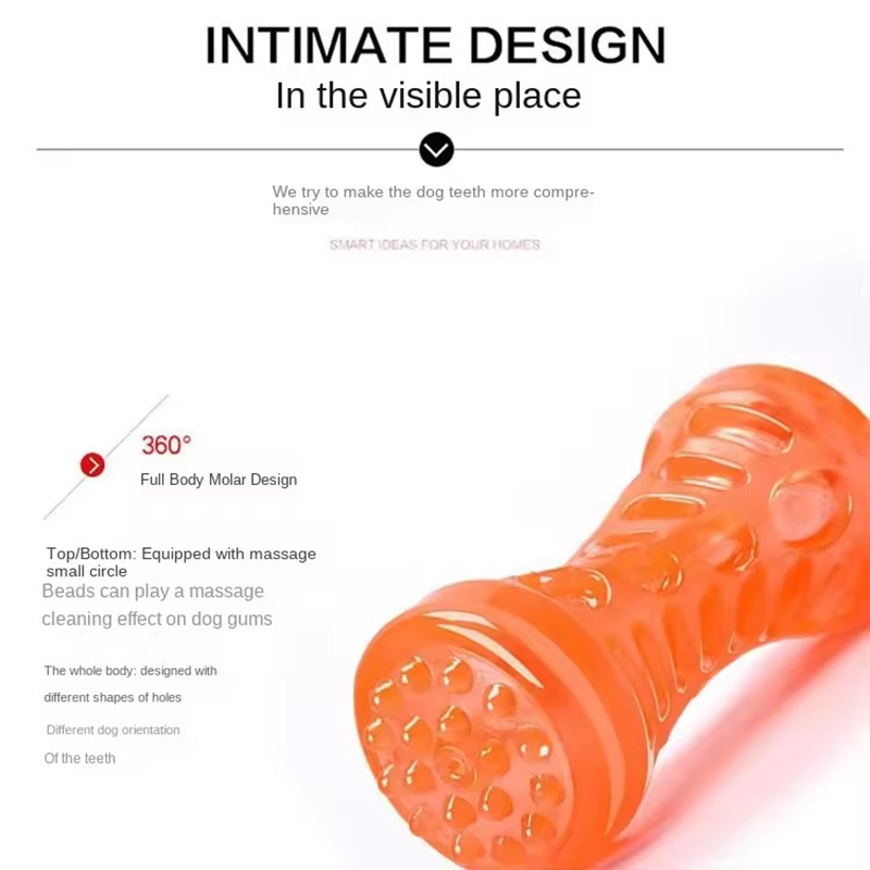 لعبة مطاطية تصدر أصواتًا للكلا - مراجعة Indestructible Dog Chew Toy وسعره