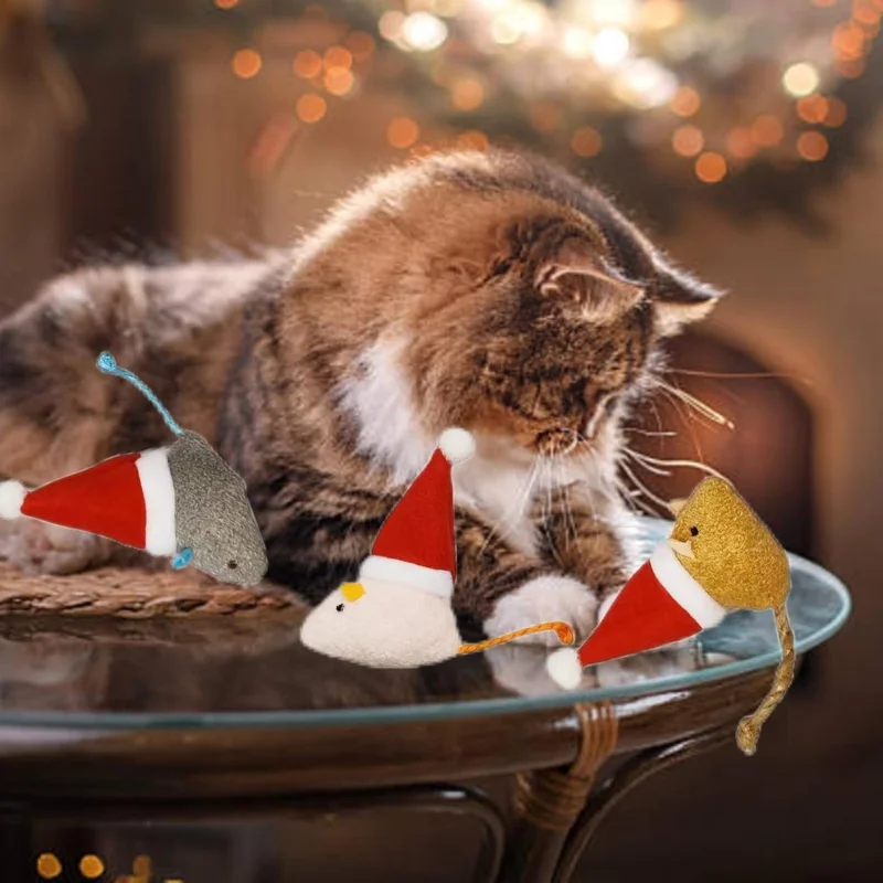 1-5 قطع: لعبة فأر قطيفة تفاعلي - مراجعة Catnip Interactive Plush Mouse وسعره
