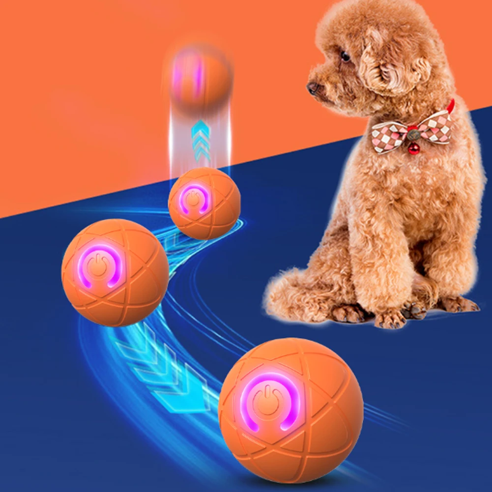 كرة ذكية تفاعلية للكلاب: لعبة  - مراجعة Automatic Moving Dog Ball وسعره
