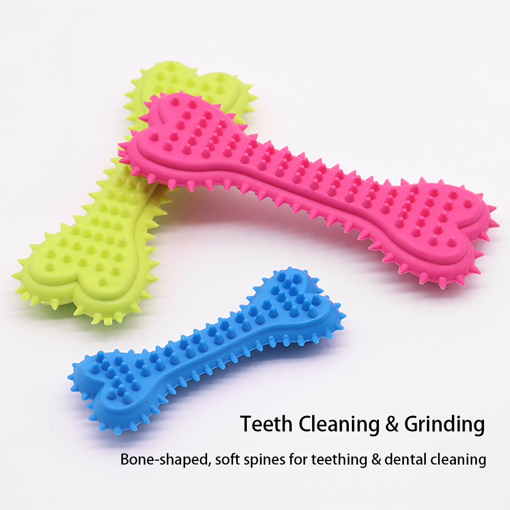 ألعاب الحيوانات الأليفة على شك - مراجعة Teeth Cleaning Dog Chew Bone وسعره
